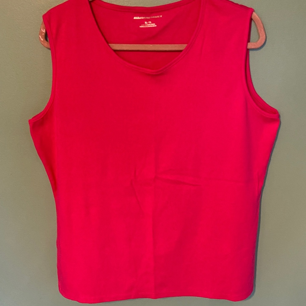 Allison Daley Women's Bright Red Tank Top